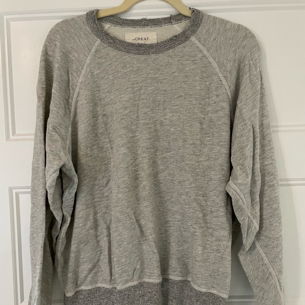 The Great Grey College Sweatshirt - Size 1